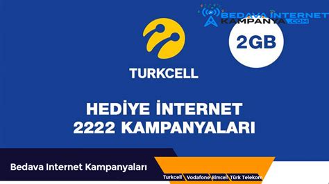2222 turkcell internet